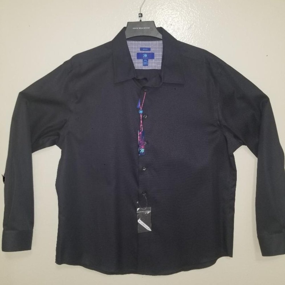 Egara men's long sleeve dress shirt